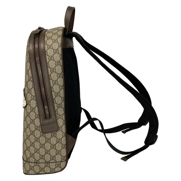 Auth GUCCI GG Supreme/Sherry/Animalier 442892 Beige Dark Brown Multi Leather - Picture 5 of 16